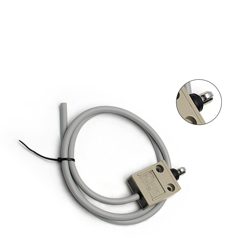Fielect Limit Switch TZ-3113 Roller Plunger Limit Switch Momentary Switch 1NC+1NO 1Pcs Waterproof for CNC Mill 3D Printer Door Switch