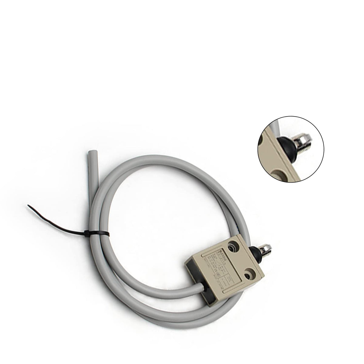 Fielect Limit Switch TZ-3113 Roller Plunger Limit Switch Momentary Switch 1NC+1NO 1Pcs Waterproof for CNC Mill 3D Printer Door Switch