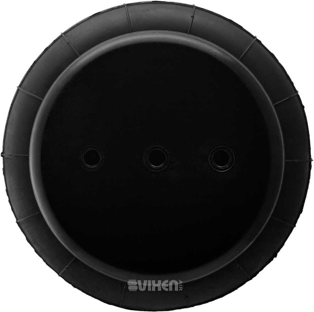Vixen Air 2600-Style Suspension Air Bags, 1/2" NPT Single Port, 2-Pack Universal Heavy-Duty Double Bellow Air Springs | 3055 lb Load Capacity for Heavy Load Leveling, Towing, Hauling, VXD2600DP