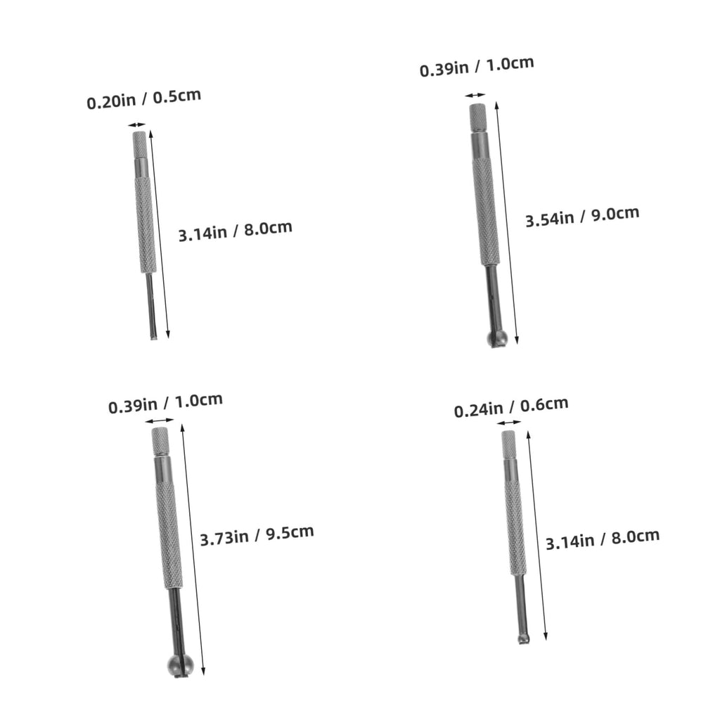Telescoping Bore Gauge Set, Adjustable Small Hole Diameter Measuring Tool