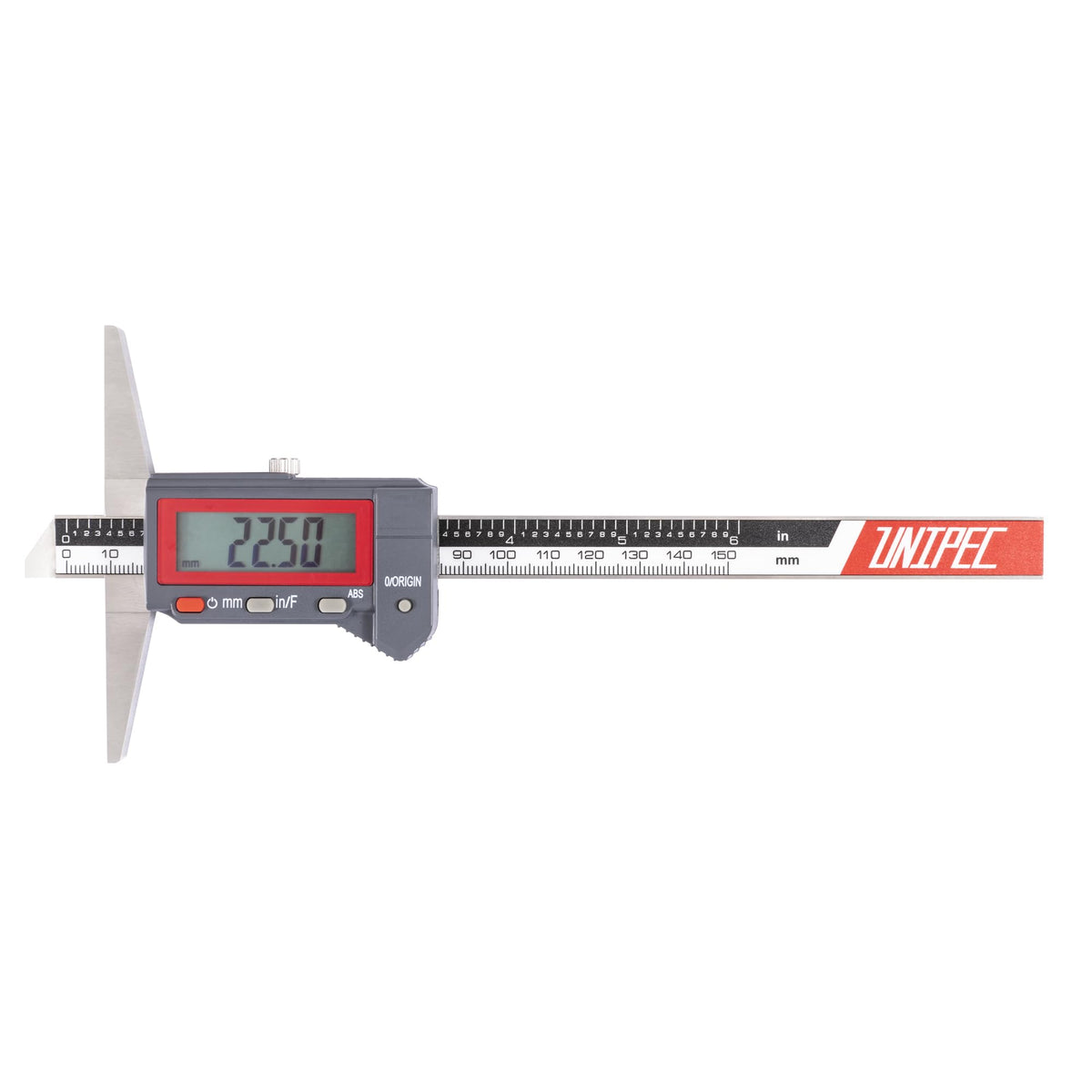 UNIPEC Absolute Digital Depth Caliper 0-150mm / 0-6"