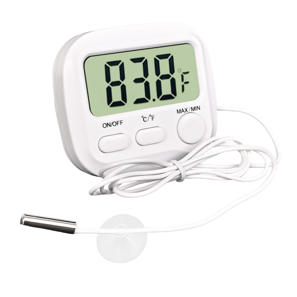 Digital Aquarium Water Thermometer,HD LCD Screen Fish Tank Thermometer