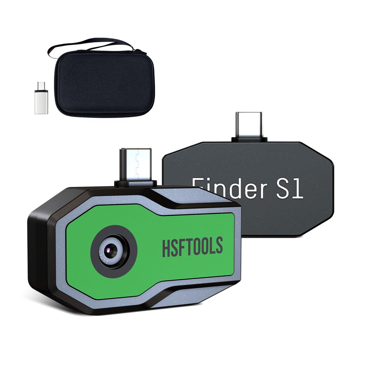 Finder S1 Thermal Camera for Android, 192x192 Super Resolution Thermal Imaging Camera,Thermal Imager for Android