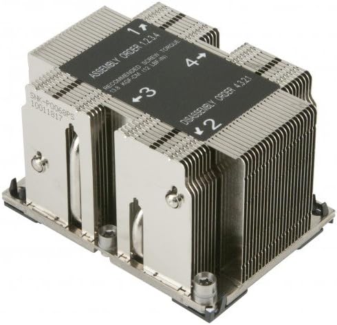 Supermicro SNK-P0068PS 2U Passive CPU Heat Sink Socket LGA3647-0