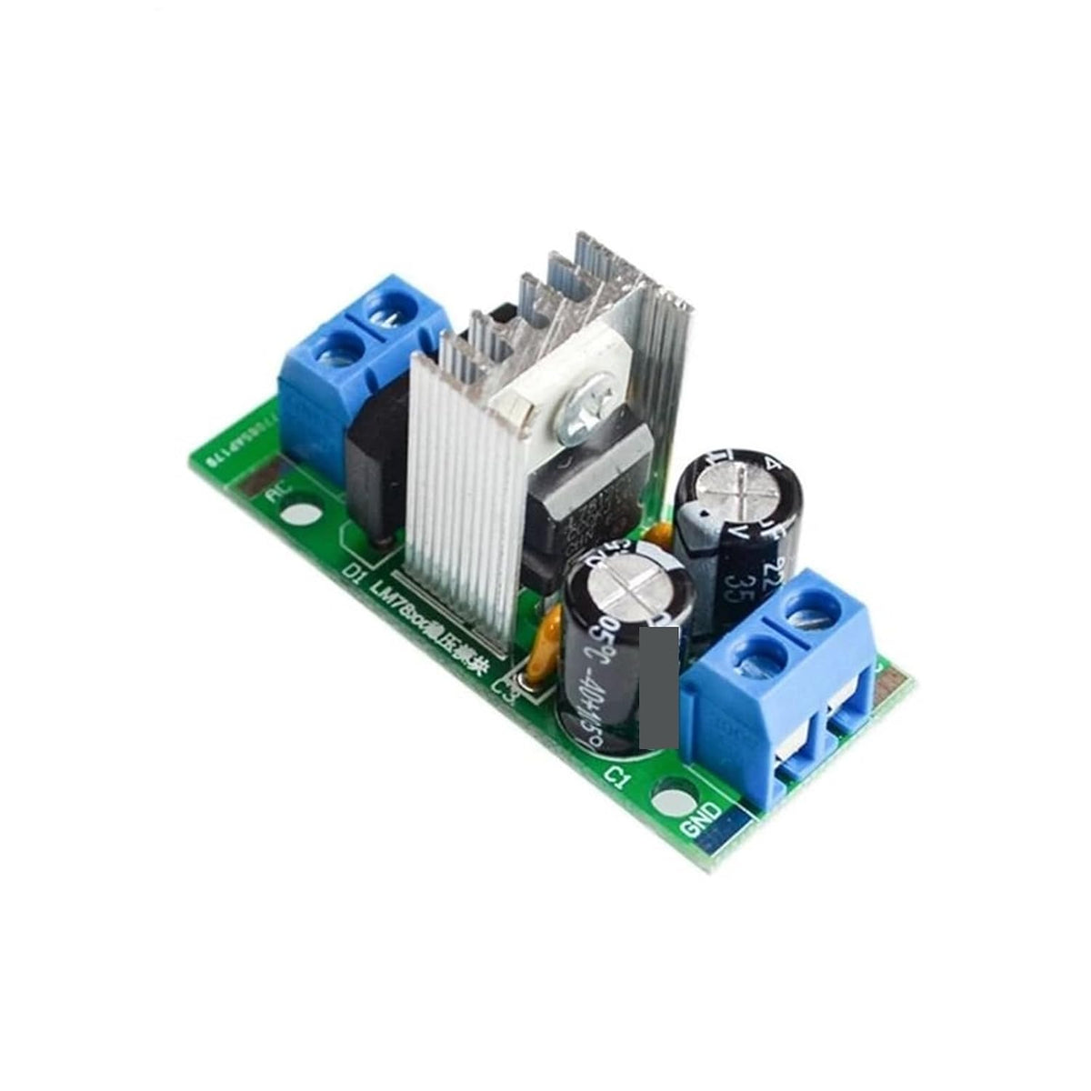 L7812 LM7812 Three-Terminal Regulators Power Supply Module Rectifier Filter Power Converter 3A Rectifier Bridge 12V Stabilizer