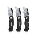 99732 Folding Lock-Back Utility Knife (3-Pack)