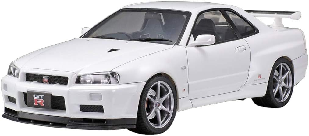 Nissan Skyline GT-R R34 V-Spec II 1/24 Scale Model Kit 24258