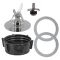 Ice Crusher Blender Blade 4961, Jar Bottom Cap 4902, Coupling and 2 Gaskets Replacement Part Compatible with Oster & Osterizer