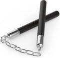 Nunchucks - Safe Solid Rubber Training Nunchucks/Nunchakus with Steel Chain, Suitable for Adults, Professionals to