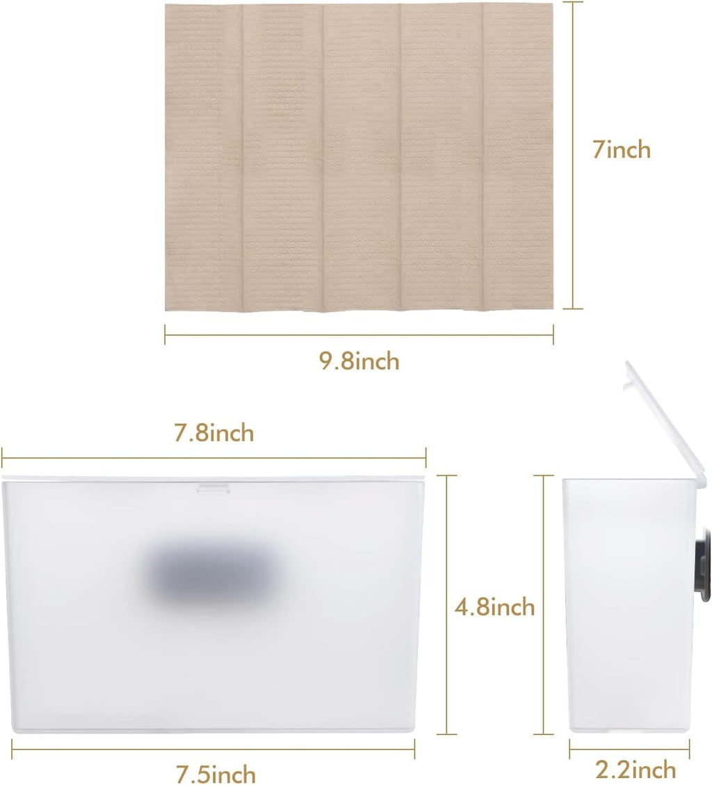Bamboo Multifold Paper Towels - Five-Fold Design, Sustainable, Soft and Absorbent Hand Towels for Bathroom,Home and