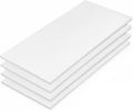 4 Pack Upholstery Foam Sheet, 1/4" x 24" x 72", White