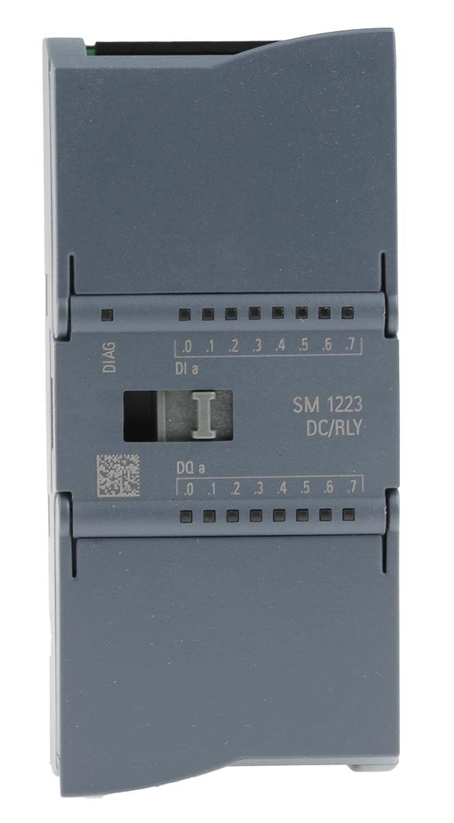 Siemens 6ES7 223-1PH32-0XB0 SIMATIC S7-1200, DIGITAL I/O SM 1223, 8DI / 8DO, 8DI DC 24 V, SINK/SOURCE, 8DO, RELAY 2A