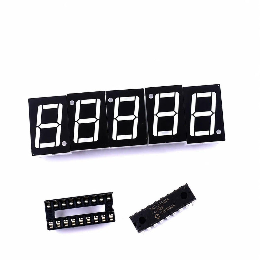 1Hz-50MHz Crystal Oscillator Tester DIY Kit, Digital LED Frequency Counter Cymometer Measurement Module for Electronic Experiment