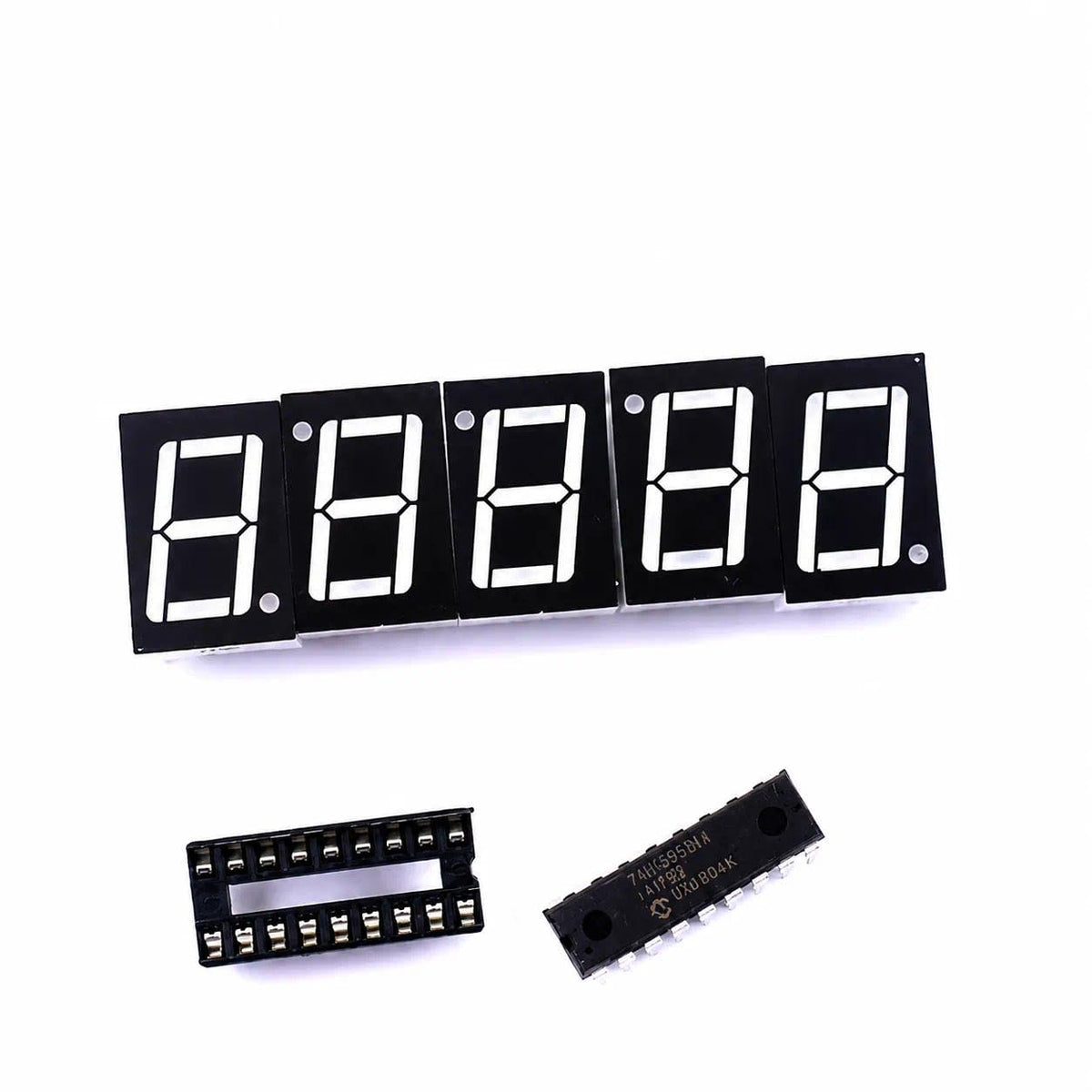 1Hz-50MHz Crystal Oscillator Tester DIY Kit, Digital LED Frequency Counter Cymometer Measurement Module for Electronic Experiment