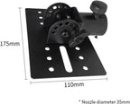 Rotatable 35mm Metal Mount Tripod Pole DJ Speaker Stand Adapter Top Cap Rotatable DJ Speaker Stand Adapter Top Cap