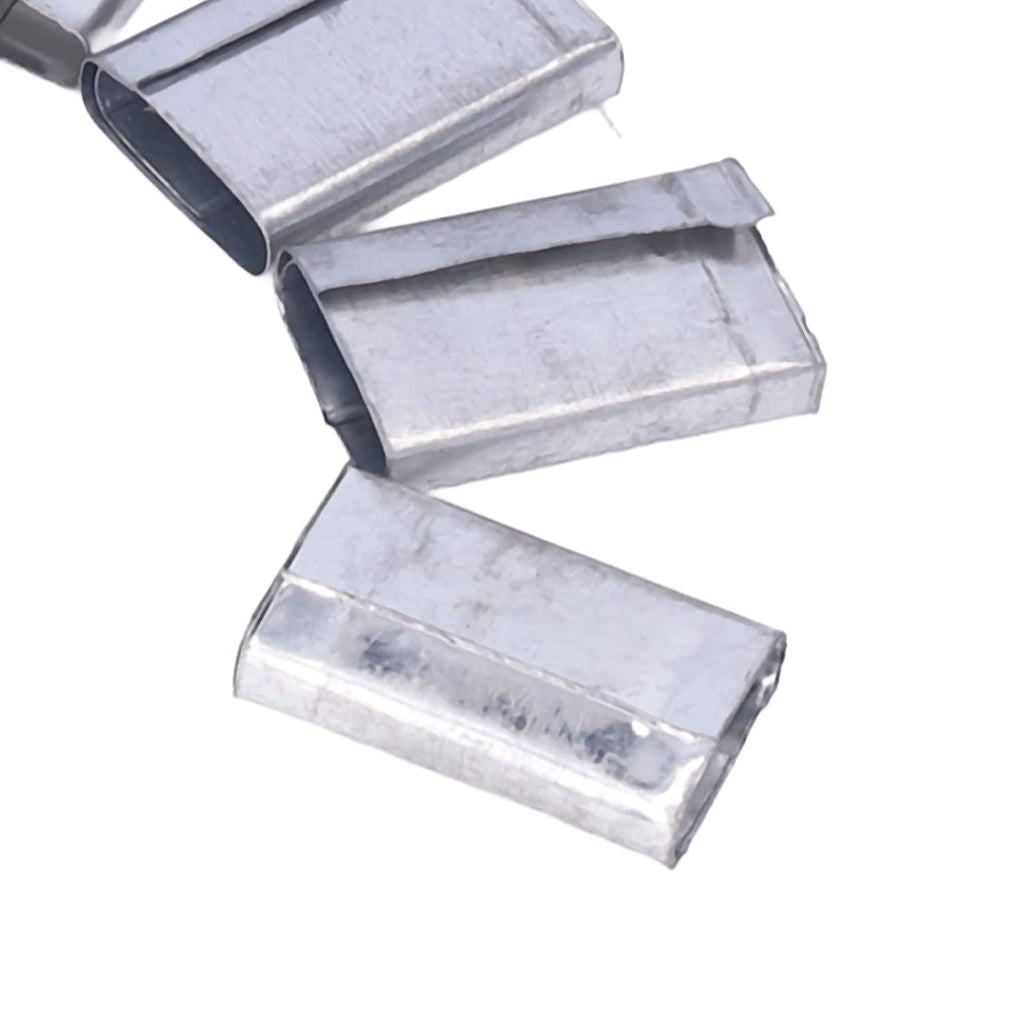 Iron Sheet Strapping Seals for 12-16mm PP Belt, 1kg Pack