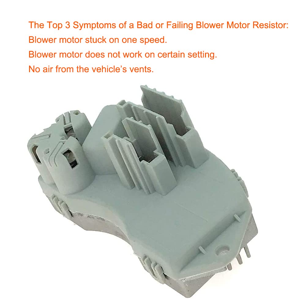 64116927090 HVAC Fan Blower Motor Resistor Front for BMW E70 E71 E89 E90