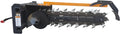 Skid Steer Attachment Trencher/Ditcher - 48"Trenching Depth, 8" Width, 15" Auger, Ideal for Utility & Irrigation