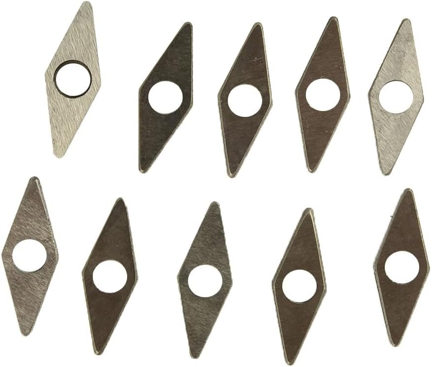 10PCS Carbide Insert Shim Seats MV1603 for VNMG160404/08/12/16 Turning Tool Holders 35° Rhombic High Hardness Lathe