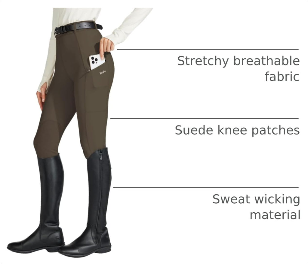 Women's Horse Riding Pants English Equestrian Horseback Breeches
