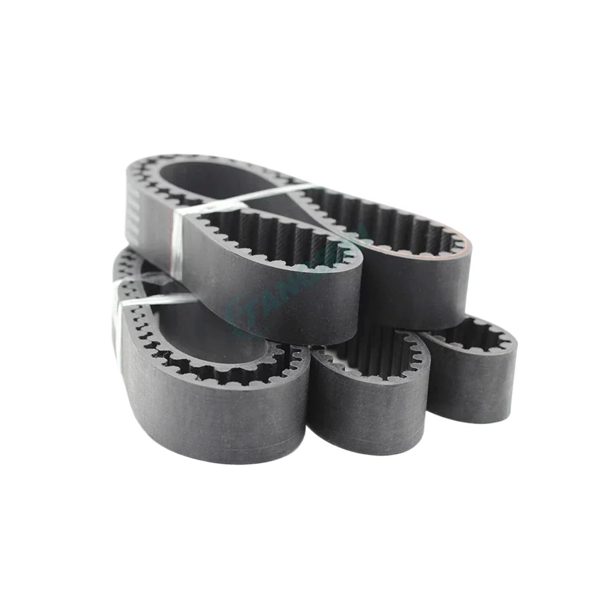 1pcs HTD 8M Closed Loop Timing Belt Width 15-80mm