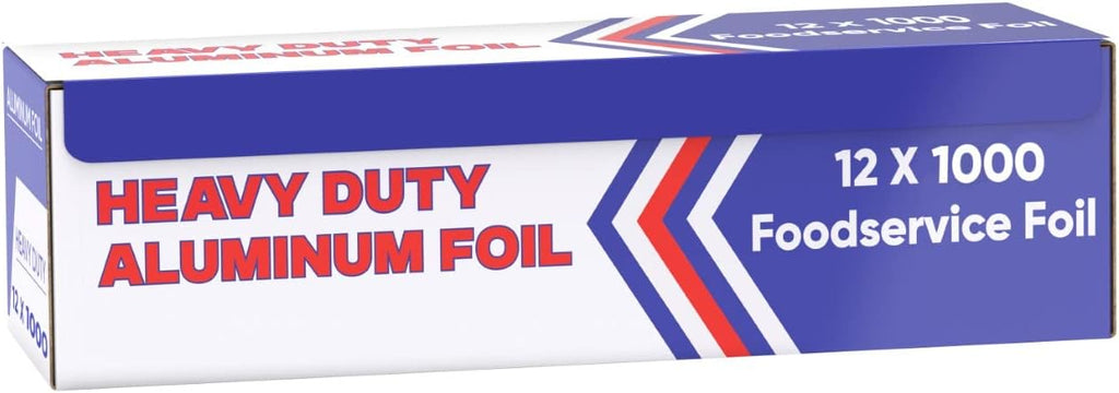 Rhino Aluminum Heavy Duty Aluminum Foil, 12 in x 1000 ft Roll, 1 Box
