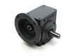 BT206 Cast Iron 56C 40:1 Worm Gear Speed Reducer Shaft Right