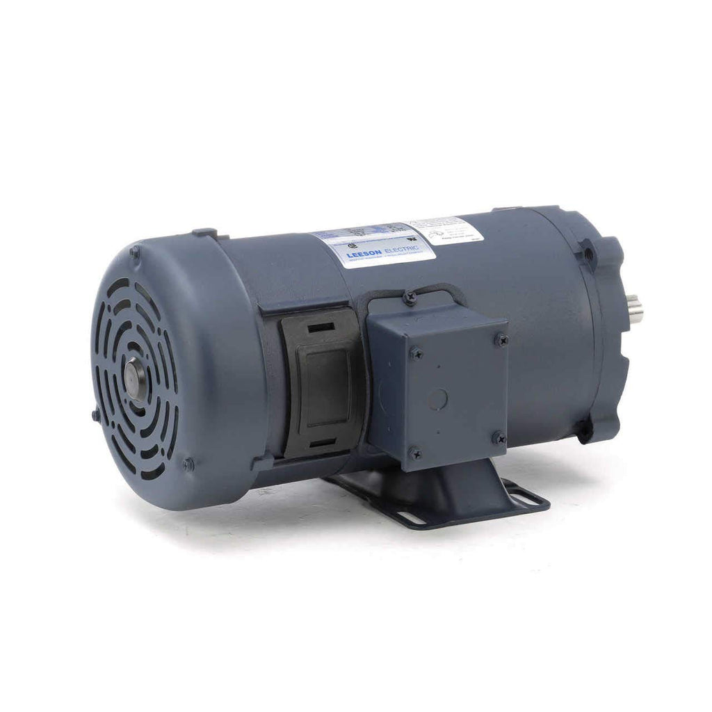 1 hp 2500 RPM 90V DC 56C Frame TEFC Leeson Electric Motor # 108020