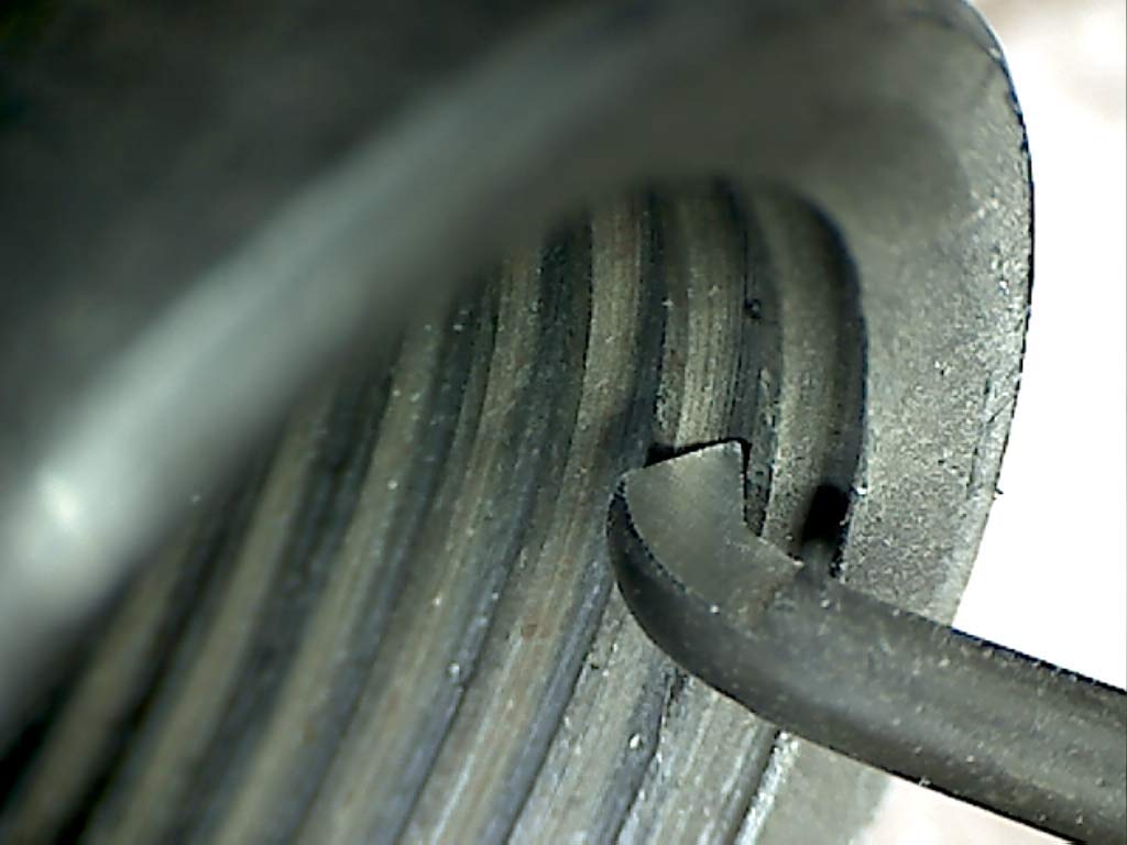 Nes Cleaner - Internal Thread Cleaning Tool. Deburring Tool for Worn Internal Threads with a High-Spped Steel Blade. Simple to Operate, Universal Tool, Cleans Hundreds of Threads.