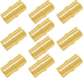 Hooshing 10PCS 3/4 Inch Straight Coupling PEX Fitting