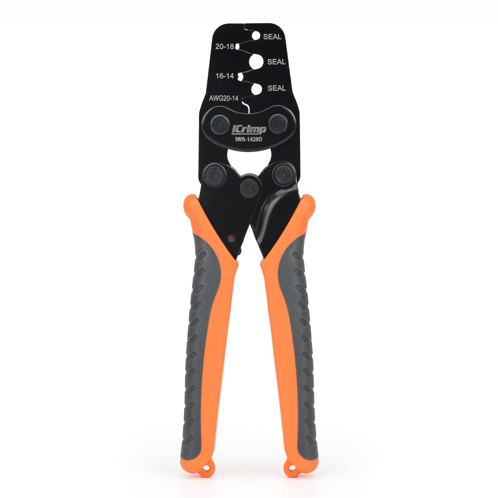 iCrimp Weather-Pack/Metri-Pack Crimping Tool, 20-14 AWG Wire Crimper for Delphi Packard Sealed & Unsealed Terminals
