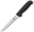 Fibrox 6 Inch Flexible Boning Knife, Straight Blade, Black