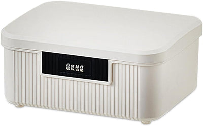 Lockable Storage Box, 2.3 Gallon/9 Liter Combination Lock Box, Medicine Case Container for Personal Private Items