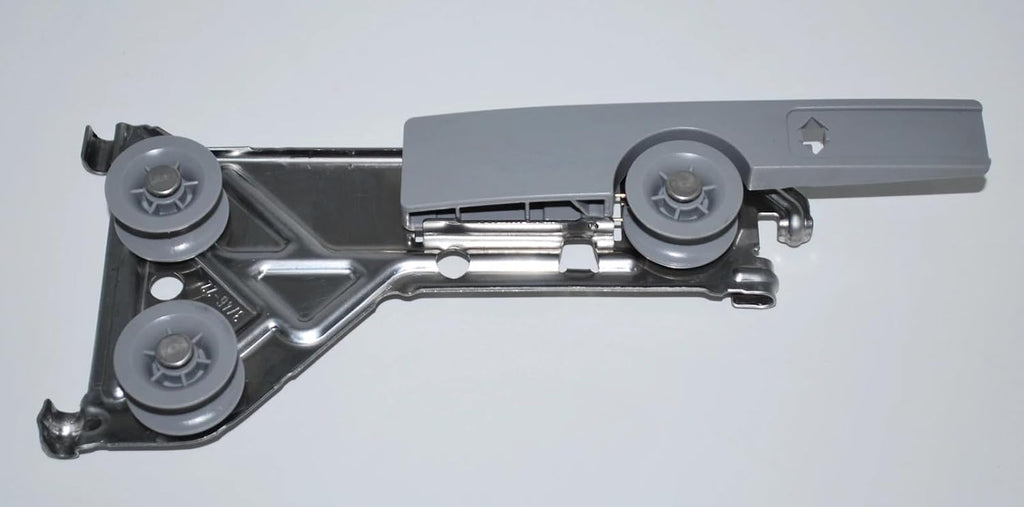 12014546 Dishwasher Rackmatic Left Dishrack Pull-Out Slide Rail FOR Bosch FOR Thermador Genuine OEM AP6043492 PS12072403 4581746 Ball Bearing Wheels