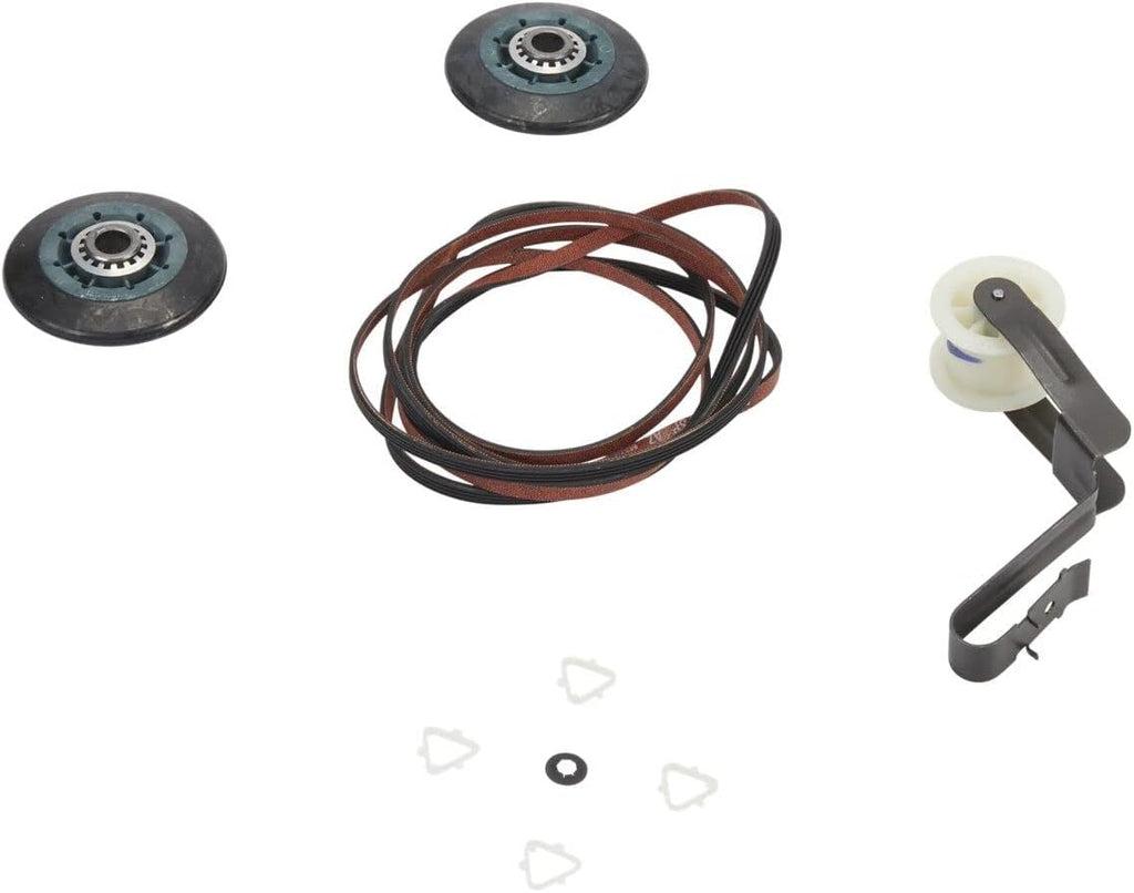 Whirlpool 4392065RC Genuine OEM Dryer Maintenance Kit, 29-Inch Dryer Repair Kit, Replaces 2014, 80046, 8237