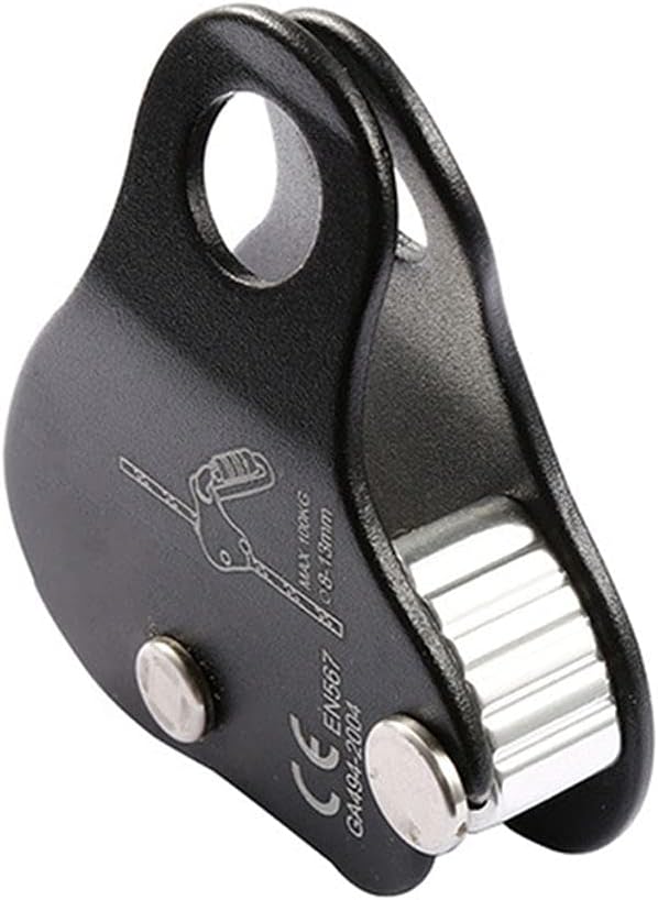 Climbing Rope Grab, High Strength Self Locking Safety Protective, Climbing Ascender Fall Protection Belay Device