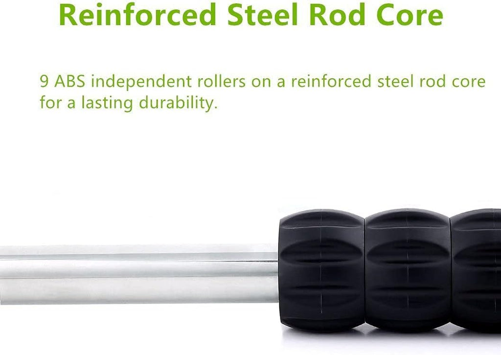 Muscle Roller Stick - Massage Stick for Athletes - Reducing Soreness and Muscle Strain, Soothing Legs Cramps