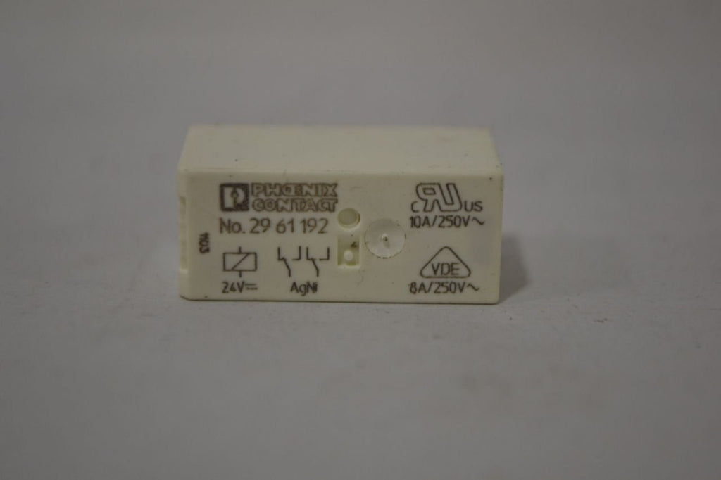 PHOENIX CONTACT 2961192 RELAY, POWER, DPDT, 24VDC, 8A, SOCKET