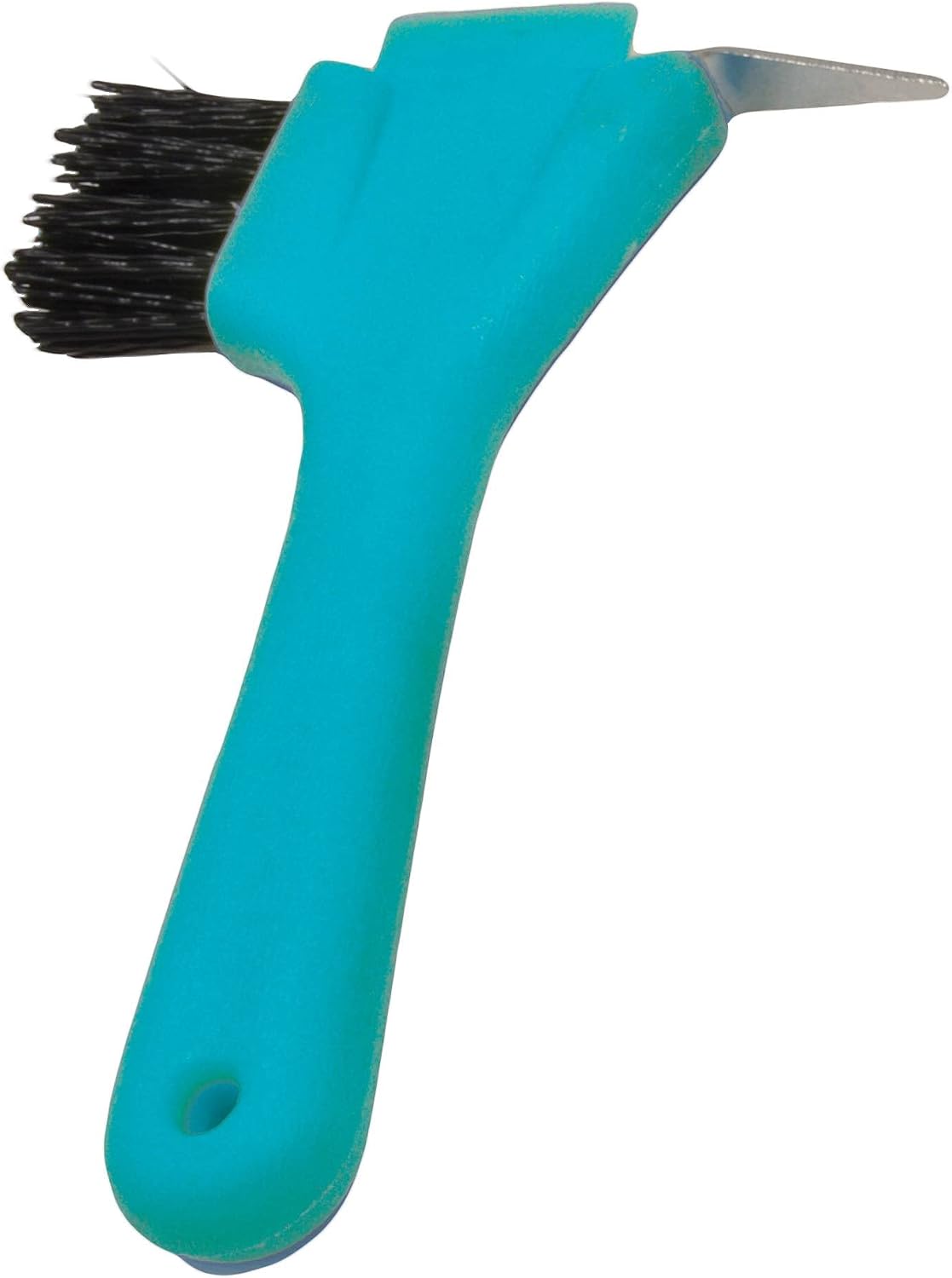 Partrade Hoof Pick Brush Scrap Teal
