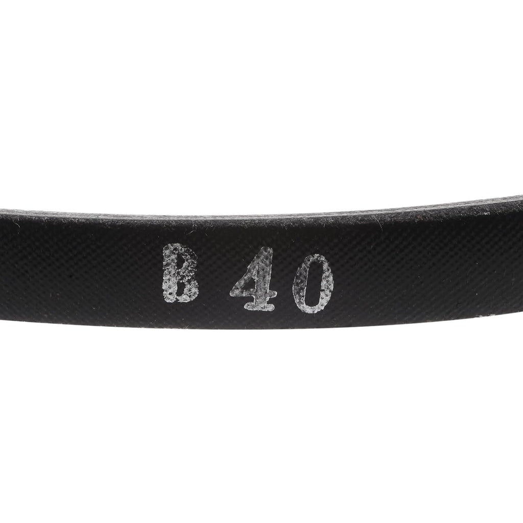 uxcell B40 1/2 Rubber V Belt, B Section V-Belt 43.3" Outside Circumference x 0.67" Width x 0.43" Thick, Industrial Power Transmission Belt, Black
