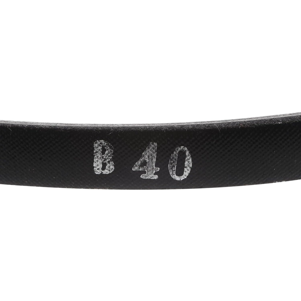 uxcell B40 1/2 Rubber V Belt, B Section V-Belt 43.3" Outside Circumference x 0.67" Width x 0.43" Thick, Industrial Power Transmission Belt, Black