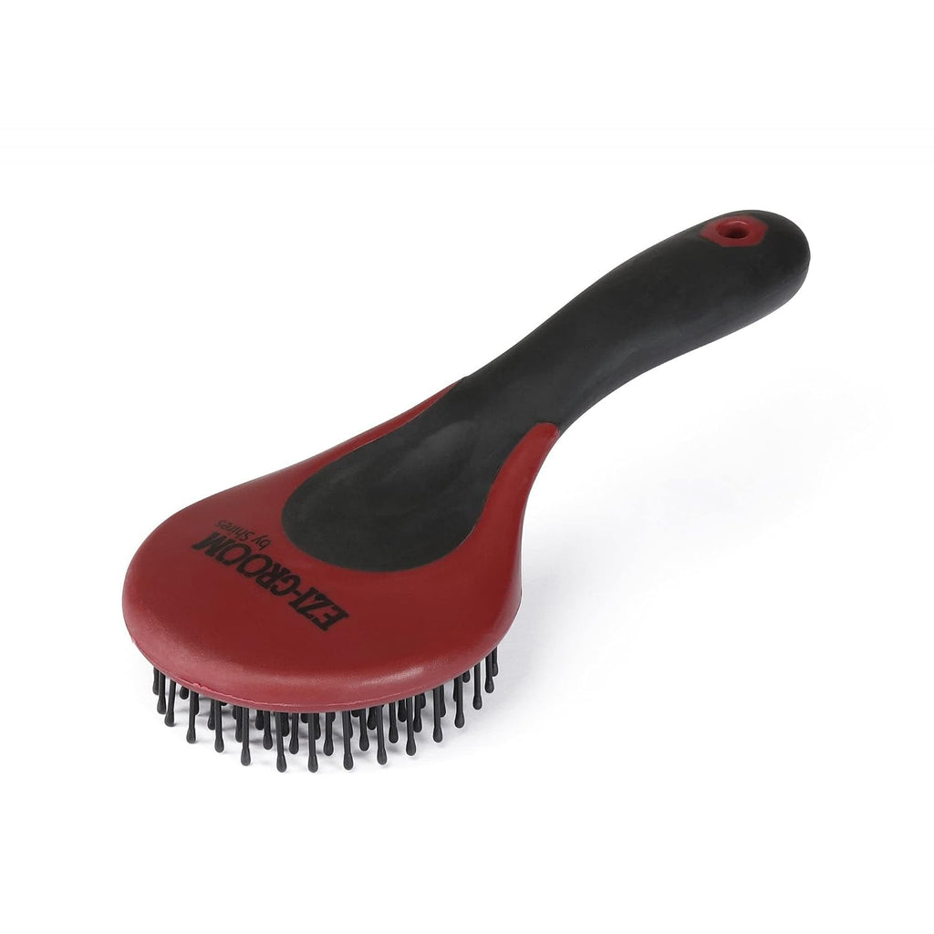 1366 Ezi-Groom Grip Mane and Tail Brush: Lime Green