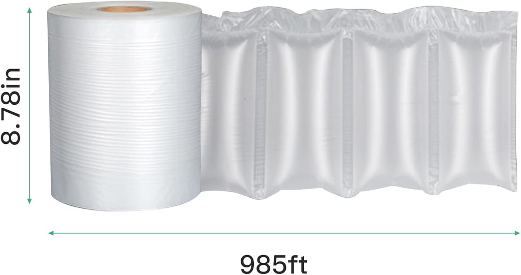985ft Air Pillow Cushion Film Roll for Bubble Wrap,Packaging 3000pcs