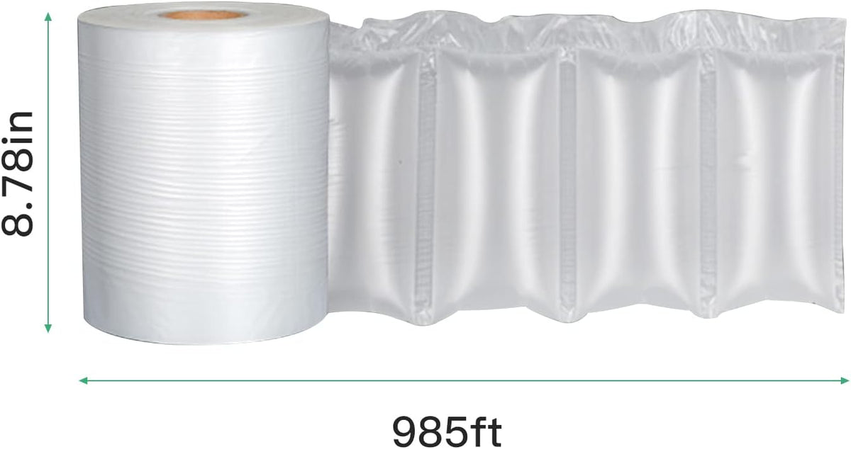985ft Air Pillow Cushion Film Roll for Bubble Wrap,Packaging 3000pcs