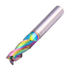 5/16" 3 Flute Solid Carbide Square End Mill for Aluminum, DLC Coated