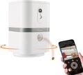 Petalk AI II Dog Camera Automatic Treat Dispenser, 5G WiFi Pet Camera with 180° Pan Full-Room View,Night Vision,Two