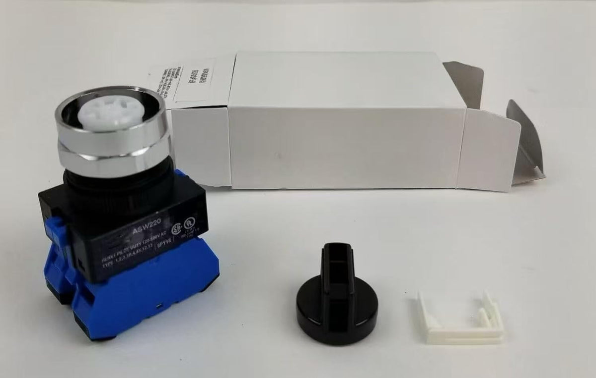 1PC NEW for IDEC ASW220 Selector Switch (2-Position Maintained, 2NO, Panel Mount 22mm)