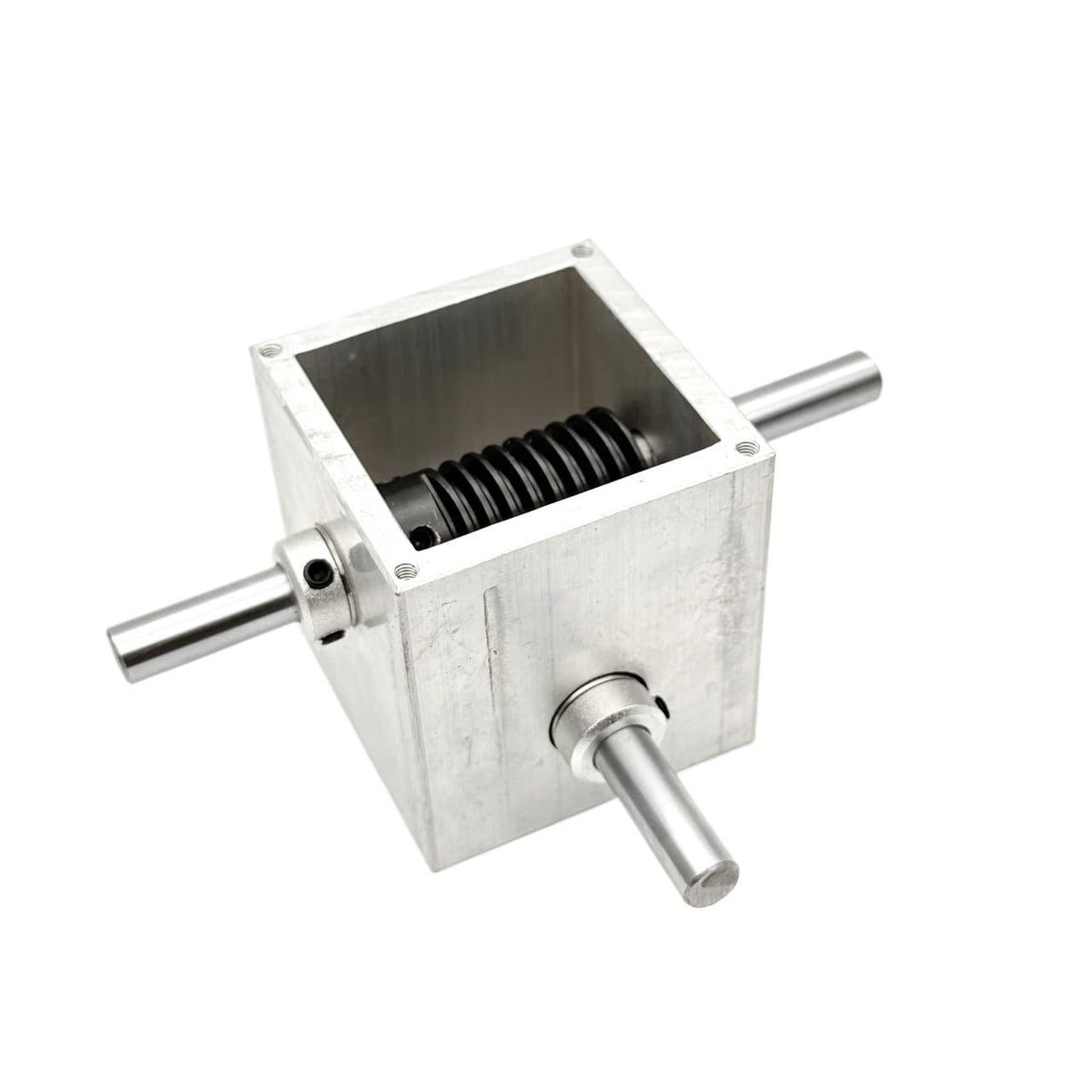 Gearbox Worm Gear Gearbox 8mm Shaft 1:15 1:20 1:25 1:30 1:35 Transmission Steering Turnine Reducer Angle Device Commutator Steering Direction(1 to 35 Ratio)