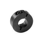 (4-Pack) Shaft Collar 1/2" Bore, 1045 Steel Set Screw Split Clamp-On Collars, 1-1/8" OD, 13/32" Thickness, with M4 Set Screws