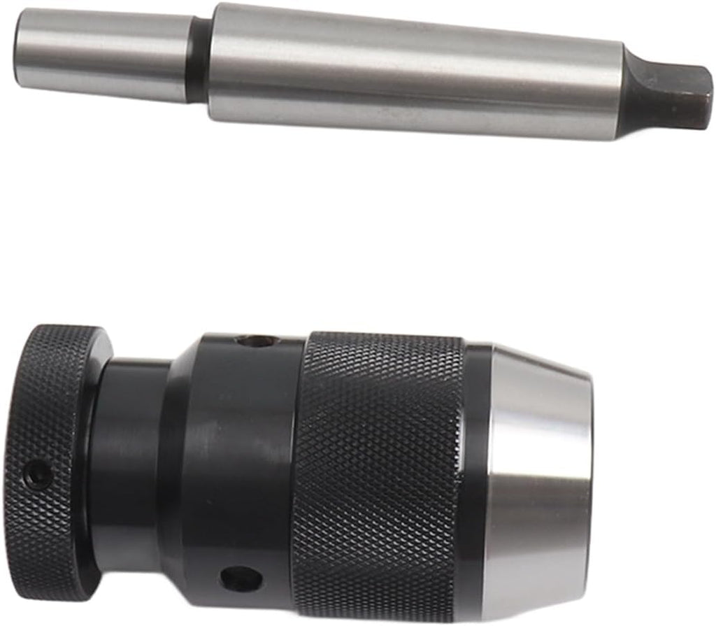 Lathe Chuck, MT3 B18 Drill Chuck, 5/8 Capacity Manual Hand Drill for Drilling Machines, Milling Machines, Lathes and Boring Machines